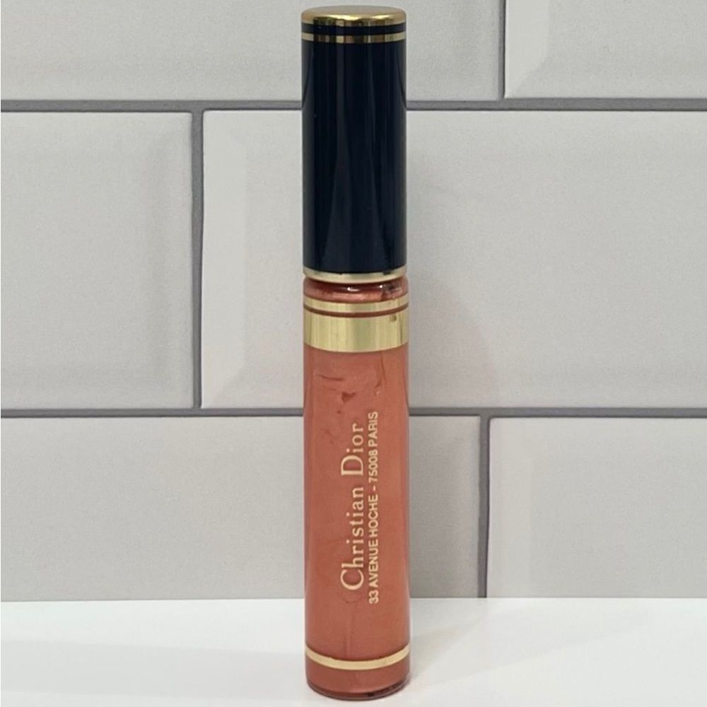 Dior 337 Sparkling Coral Rouge Brilliant Lip Gloss